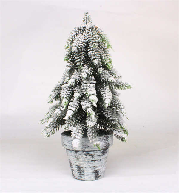 Fir Kunstkerstboom Snow finish