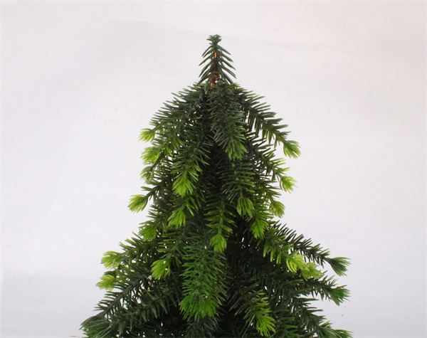 Tafelblad kerstboom groene afwerking