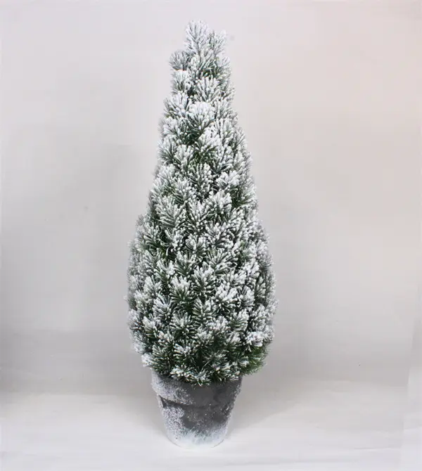 Kleine kerstversieringen in Paper Pot snow finish.jpg Small Christmas Decorations in Paper Pot snow finish.jpg